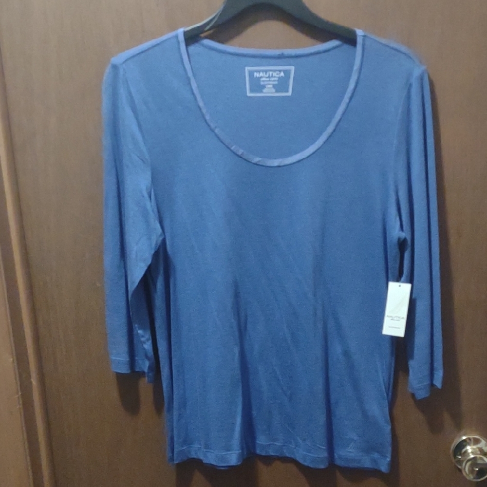 Nautica Women's Blue Top
